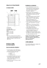 Предварительный просмотр 277 страницы Candy CWC021MKN User Manual