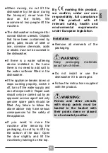 Preview for 5 page of Candy CYF 6F52LNB 80 Manual