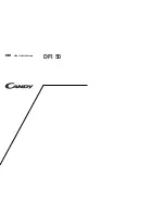 Предварительный просмотр 1 страницы Candy DFI 50 User Instructions