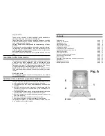 Предварительный просмотр 2 страницы Candy DFI 85 S User Instructions