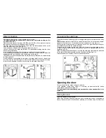 Предварительный просмотр 4 страницы Candy DFI 85 S User Instructions