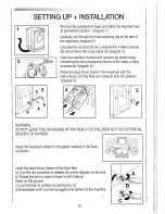 Предварительный просмотр 22 страницы Candy DQ 120 Instructions For Use Manual