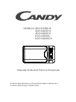 Preview for 16 page of Candy EGO-G25DCCH Owner'S Manual