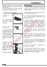 Предварительный просмотр 10 страницы Candy EVOC 570B Instruction Book