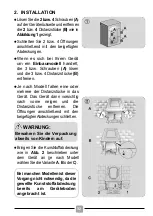 Предварительный просмотр 32 страницы Candy EY4 1061DE/1-S Manual