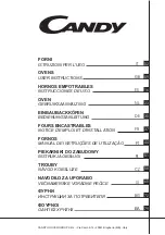 Candy FCC603GH/E User Instructions preview