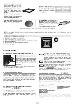 Preview for 6 page of Candy FCC604GH/E User Instructions