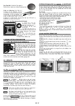 Preview for 37 page of Candy FCC604GH/E User Instructions