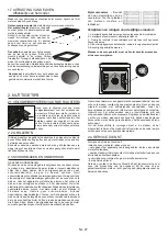 Preview for 27 page of Candy FCC604X/E User Instructions