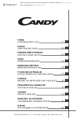 Preview for 1 page of Candy FCE615X User Instructions