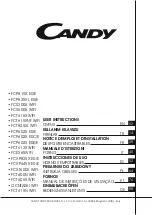 Candy FCEX65WIFI User Instructions preview