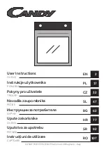 Preview for 1 page of Candy FCM896NRL User Instructions