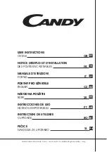 Candy FCNE635X User Instructions preview