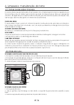 Preview for 78 page of Candy FCNE635X User Instructions