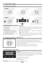 Preview for 8 page of Candy FCP405N/E User Instructions