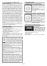 Preview for 27 page of Candy FCP502W User Instructions