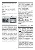 Preview for 40 page of Candy FCP502W User Instructions