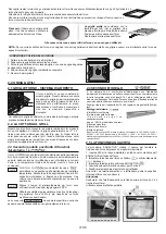 Preview for 5 page of Candy FCP615WXL/E1 User Instructions