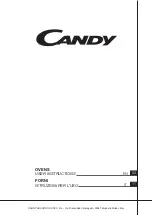 Preview for 1 page of Candy FCP651SX User Instructions