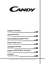 Preview for 1 page of Candy FCP886X User Instructions