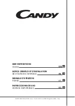 Preview for 1 page of Candy FCS 201 N User Instructions