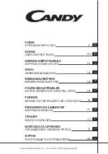 Candy FCS600XE User Instructions preview