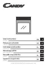 Candy FCT858 XRWF User Instructions preview