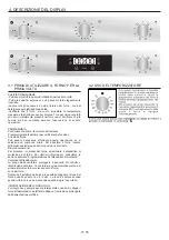 Preview for 15 page of Candy FCXP605X User Instructions