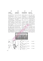 Preview for 36 page of Candy FHL647/1X Installation - Use - Maintenance