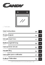 Preview for 1 page of Candy FIDC B100 User Instructions