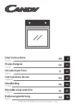 Предварительный просмотр 1 страницы Candy FIDC X602 User Instruction