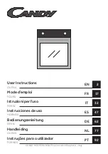 Candy FIDCP X696 User Instructions предпросмотр