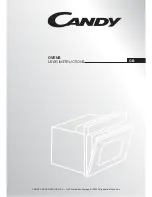 Candy FPE4096N User Instructions preview