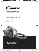 Candy Freespace 7162 User Instructions preview