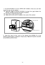 Preview for 19 page of Candy GB1730MX User Instructions