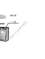 Candy GC1082D1 User Instructions предпросмотр