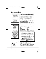 Preview for 6 page of Candy GO DC 68G Instruction Book