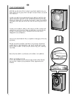 Preview for 2 page of Candy GO W 485 D ALISE User Instruction