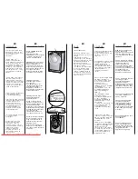 Preview for 2 page of Candy GO4 106 DF User Instructions