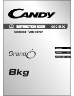 Candy GOC 580C Instruction Book preview