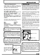 Preview for 5 page of Candy GOC 580C Instruction Book