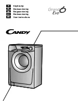 Preview for 1 page of Candy Grand evo 3 1052 d User Instructions