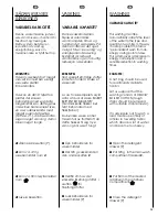 Preview for 61 page of Candy Grand evo 3 1052 d User Instructions