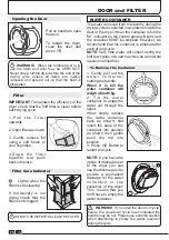 Preview for 10 page of Candy Grand O Evo EVOC 5810NB Instruction Book