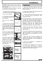 Preview for 11 page of Candy Grand O Evo EVOC 5810NB Instruction Book