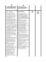 Предварительный просмотр 28 страницы Candy GRAND'O SPACE GS4 1D User Instructions