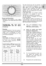 Предварительный просмотр 21 страницы Candy GVW 5117LWHCS-S Manual