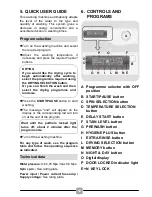 Предварительный просмотр 11 страницы Candy GVW5117LWHC Manual