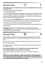 Preview for 49 page of Candy Holiday 104DF User Instructions