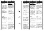 Предварительный просмотр 18 страницы Candy ICW 101 TR H/C User Instructions